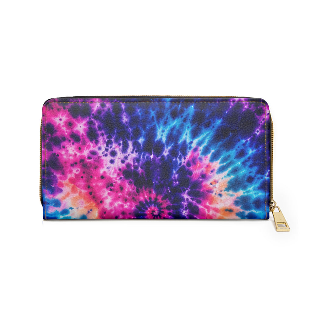 It Ain’t Easy Being Breezy Tie-Dye Zip Wallet