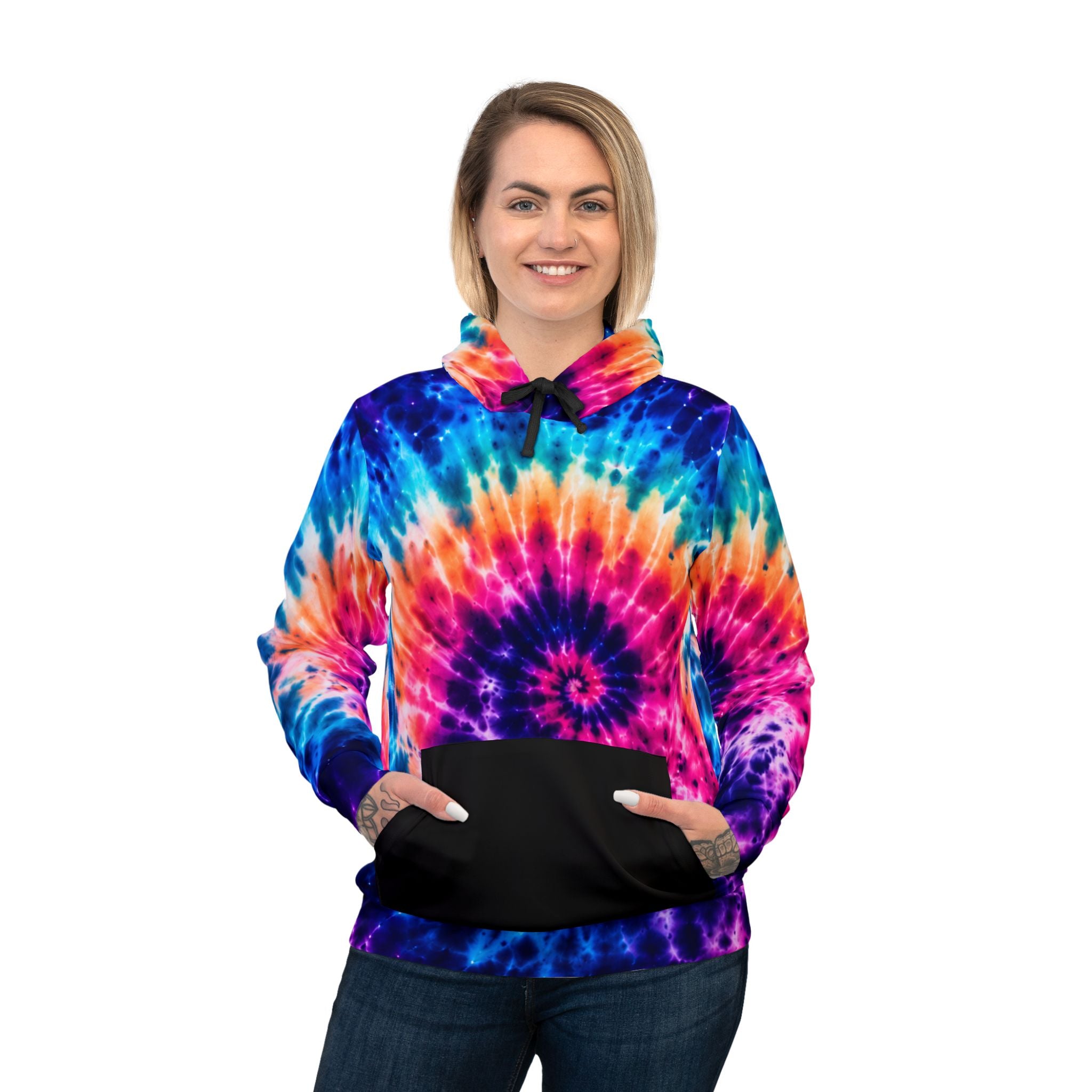 Breezy Vortex Tie-Dye Hoodie