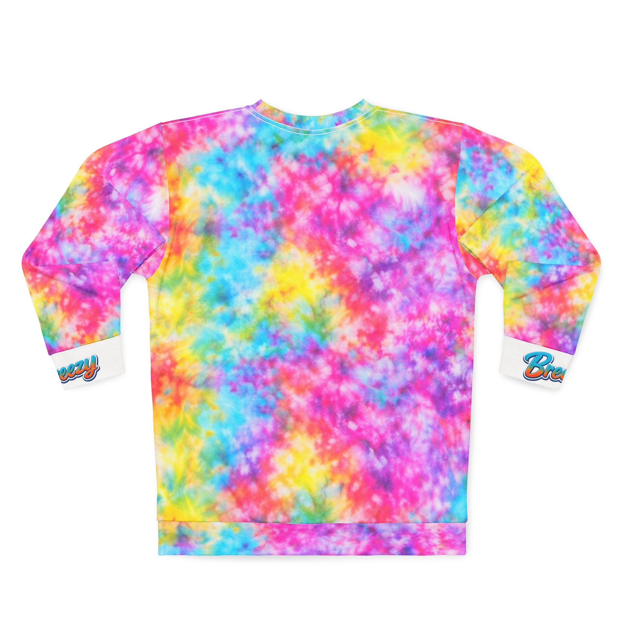 Stay Breezy Tie-Dye Sweatshirt 🌈
